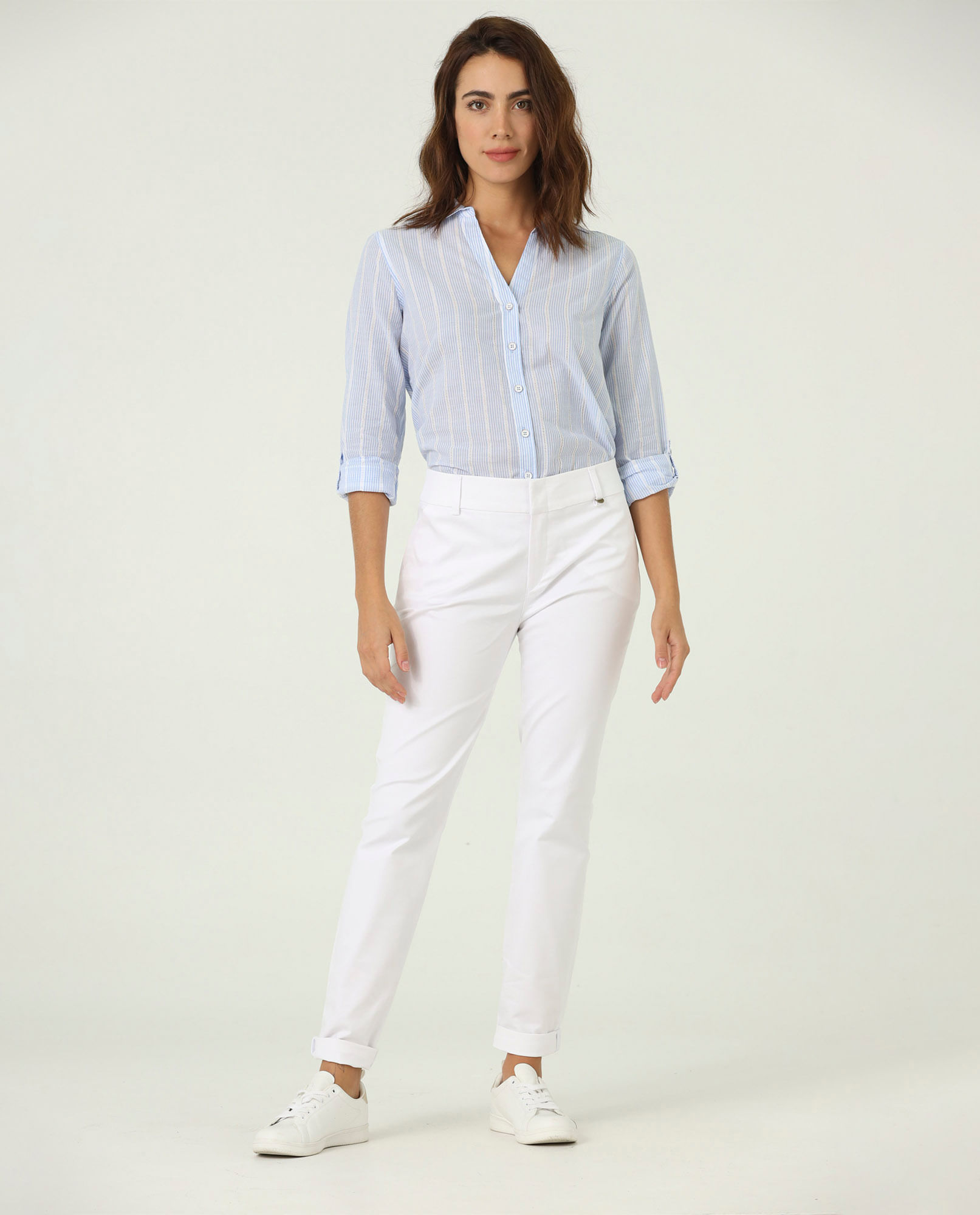 Pantalón para mujer estilo chino Skinnny
