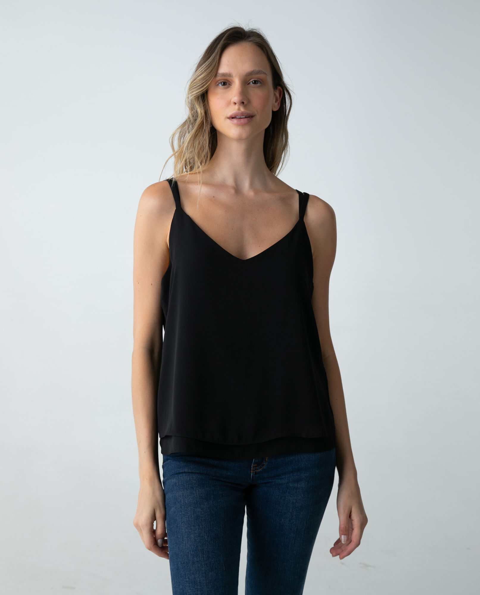 Camisa de tiras para mujer