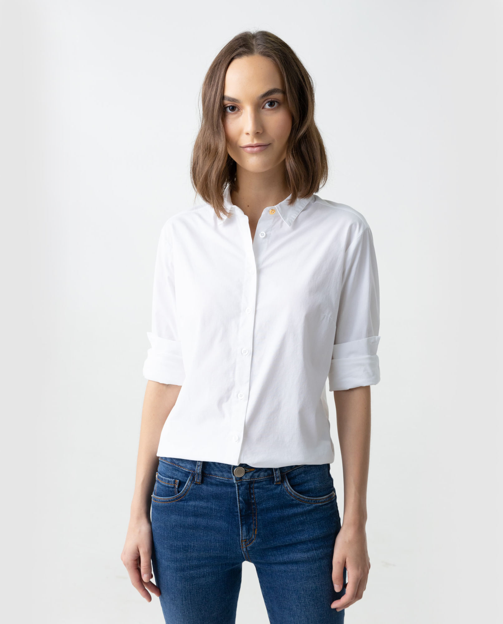 Camisa manga larga para mujer