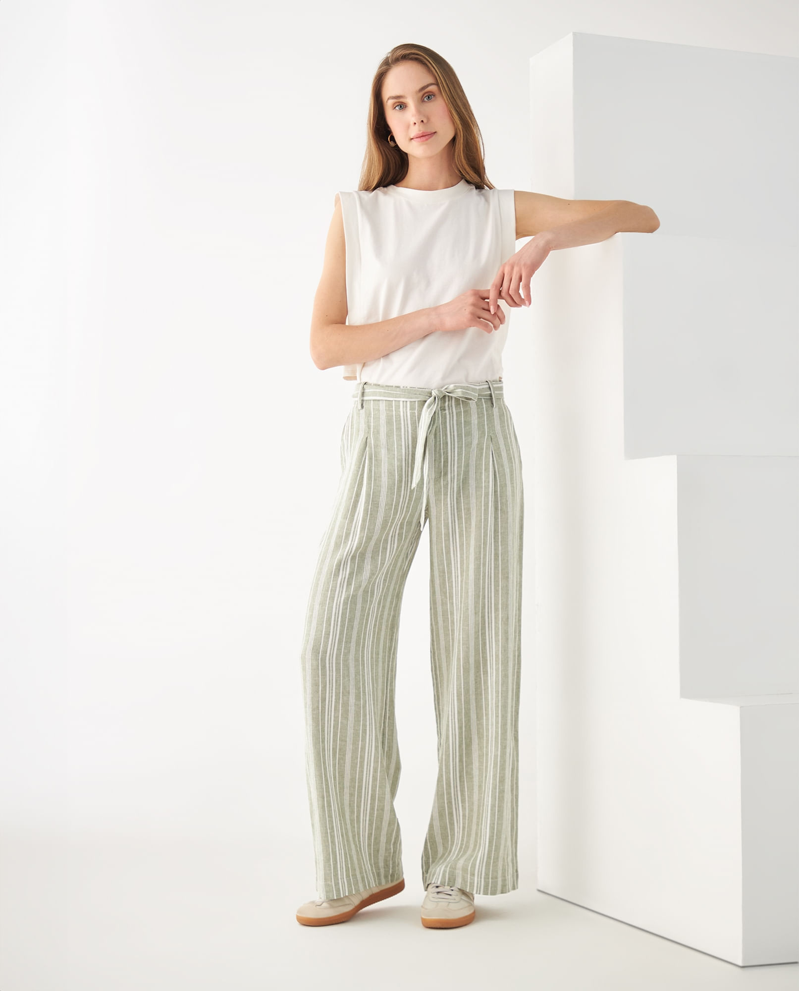Pantalón tipo cuero para mujer