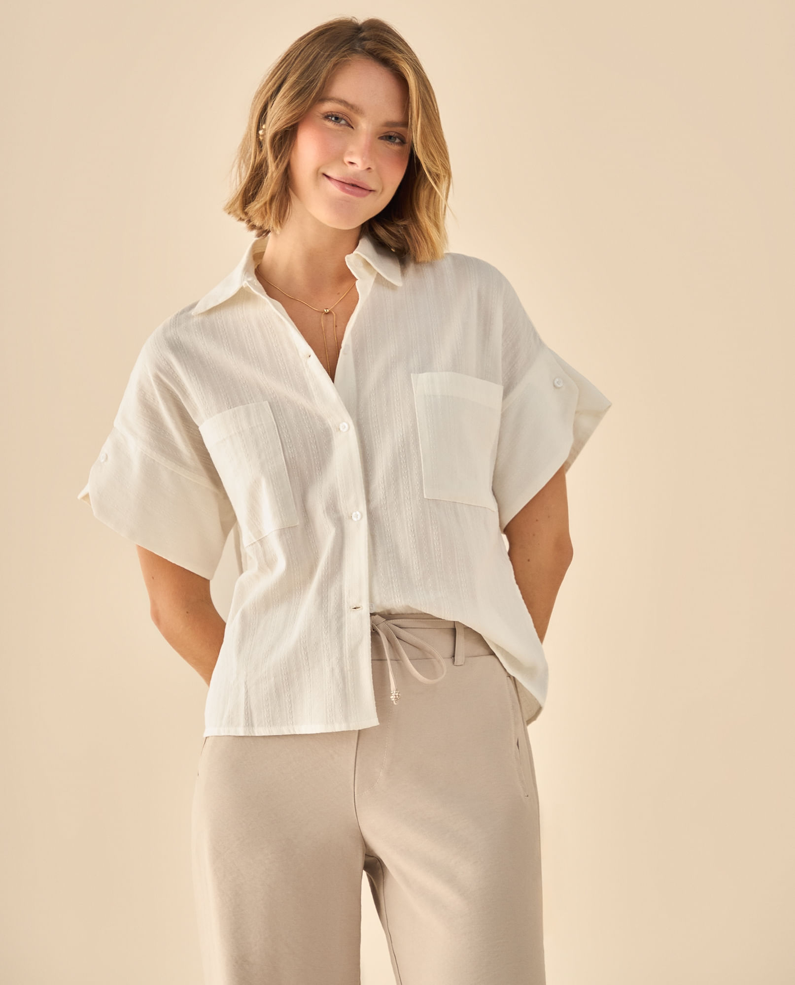 Camisa Manga Corta Premium