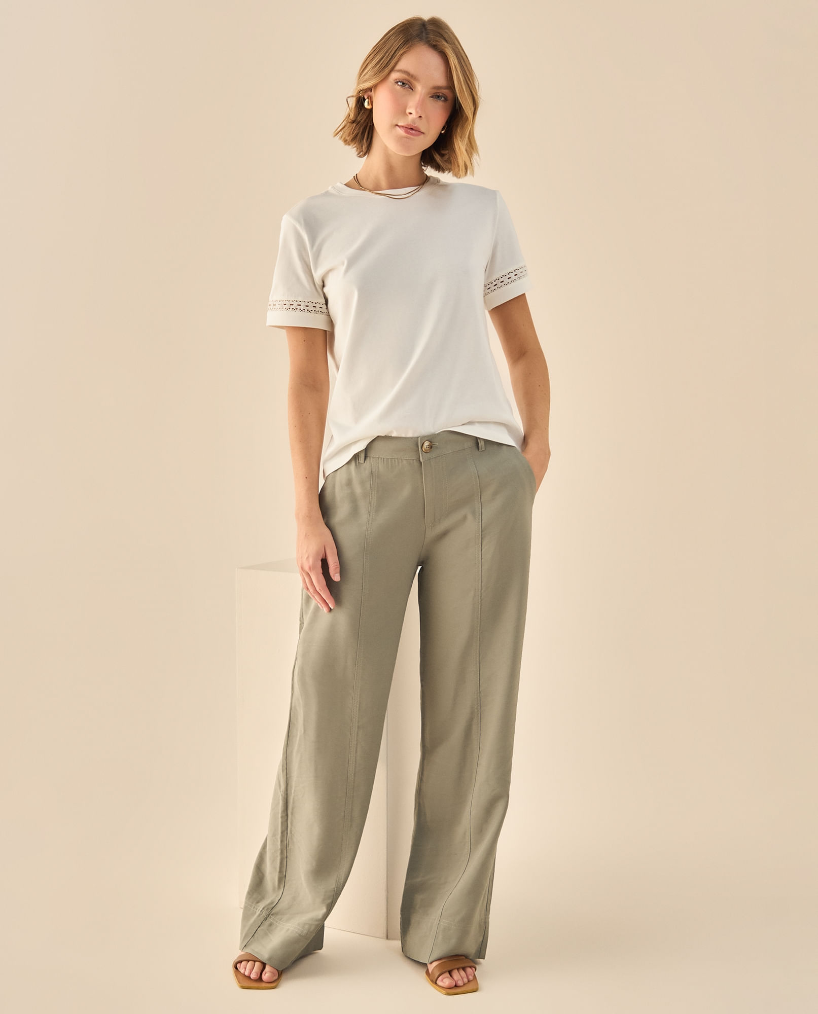 Pantalón Wide Leg Premium