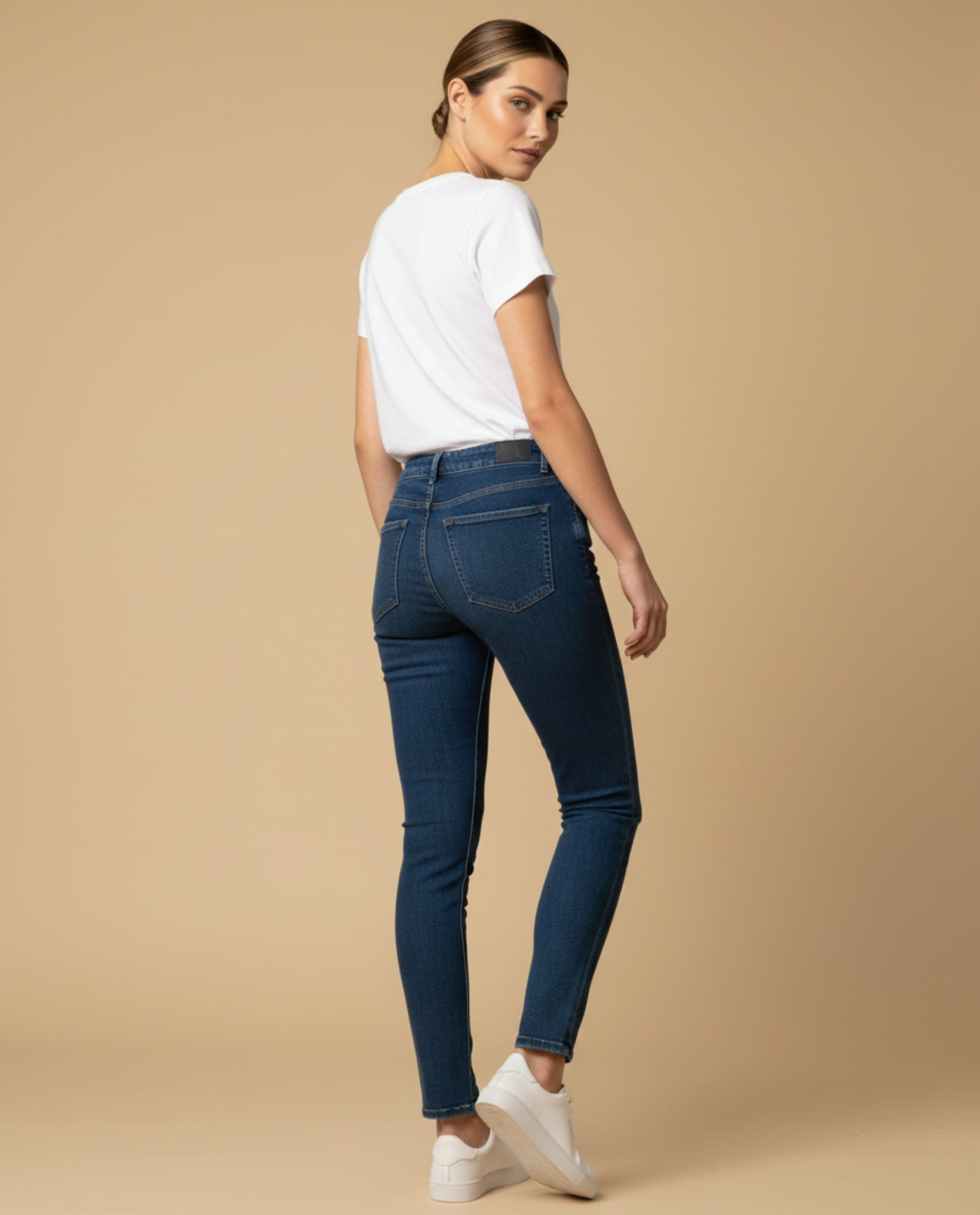 Jean boot cut cinco bolsillos para mujer